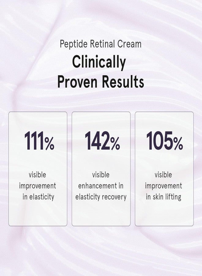 ONE THING Peptide Retinal Cream, Vitamin A, Faster Acting than Retinol, Retinaldehyde Anti Aging Face Cream, Smooths Wrinkles, Refines Pores and Improves Elasticity, Korean Skincare 1.85 fl.oz, 55ml - Image 5