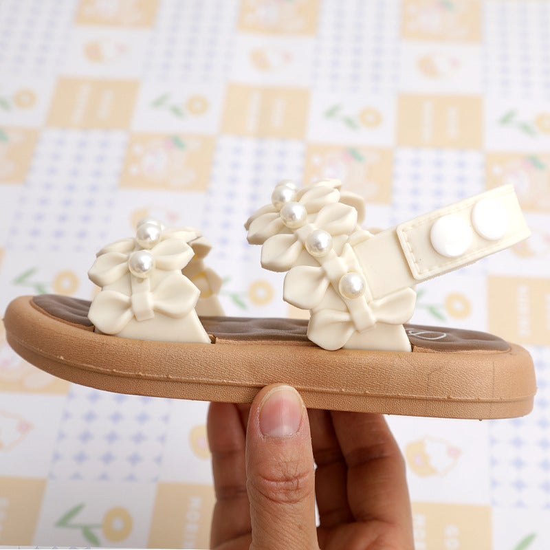 Children'S Sandals 0-3 Years Old Non-Slip Soft Sole Outer Wear Baotou Sandals Toddler Shoes Room - Image 5