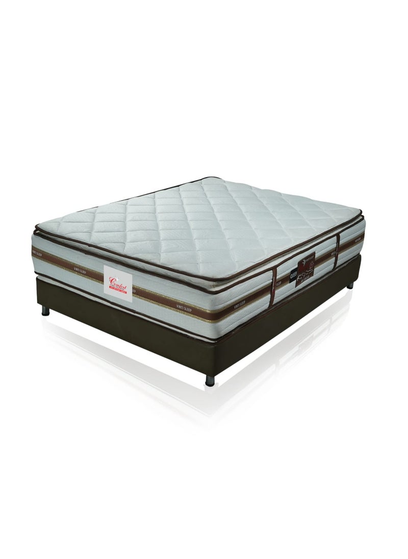 VINTI SLEEP Comfort Hometex Mattress 160 x 195 cm Queen Model 35 cm  - Image 1