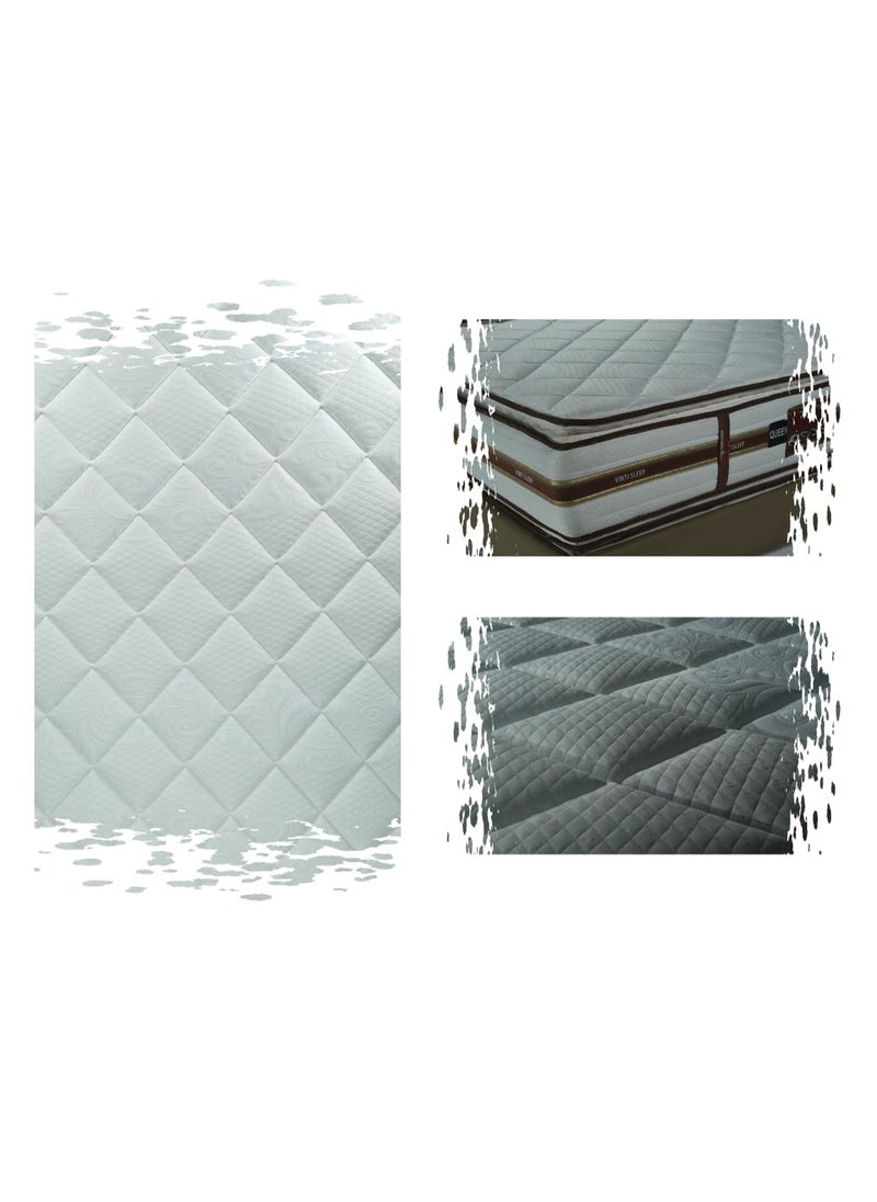 VINTI SLEEP Comfort Hometex Mattress 160 x 195 cm Queen Model 35 cm  - Image 4