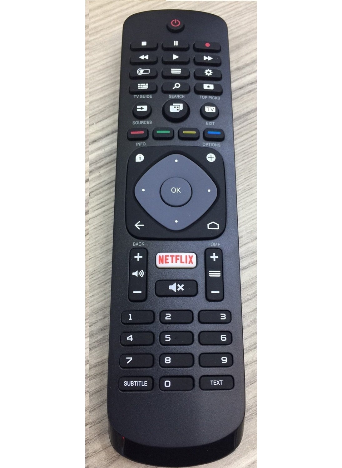 Ata Elektronik - Philips Philips Compatible 65PUS6521/12 Compatible Replacement Television Remote Without Keyboard 65 Pus 6521 - Netflix Source With Button - Image 1