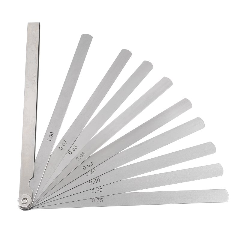 Dual Marked Gap Ruler, Electrician Tools with Clear Scale for Thread Fixing Debugging - Image 1
