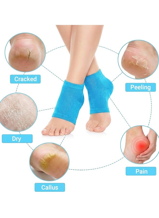 3 زوج من الأحذية الهلام المرطب الجوارب، الجوارب الهواء المكشوفة، الذكور والنساء العامة - Image 3