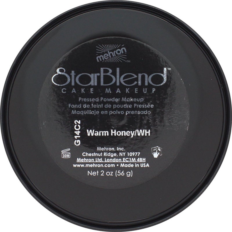 Mehron Makeup StarBlend Cake (2 oz) (Warm Honey) - Image 3