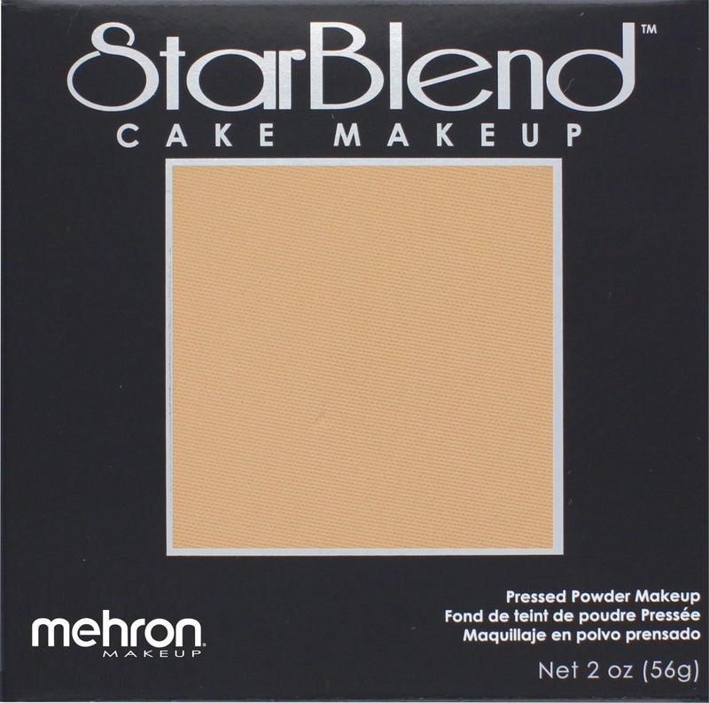 Mehron Makeup StarBlend Cake (2 oz) (Warm Honey) - Image 4