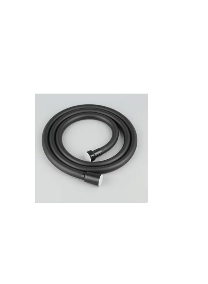 120cm Black PVC Bidet Hose, Anti-Explosion and Anti-Tangle (5-Year Warranty) - Image 1