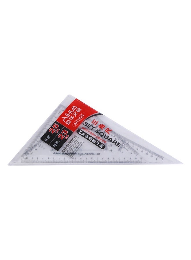 Aihua AH1825 ,Triangle Set of 2pcs For Math Materials , 25cm - Image 1