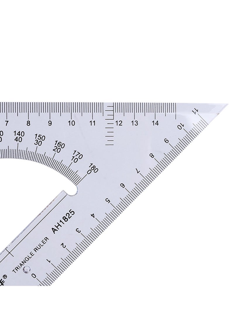 Aihua AH1825 ,Triangle Set of 2pcs For Math Materials , 25cm - Image 4