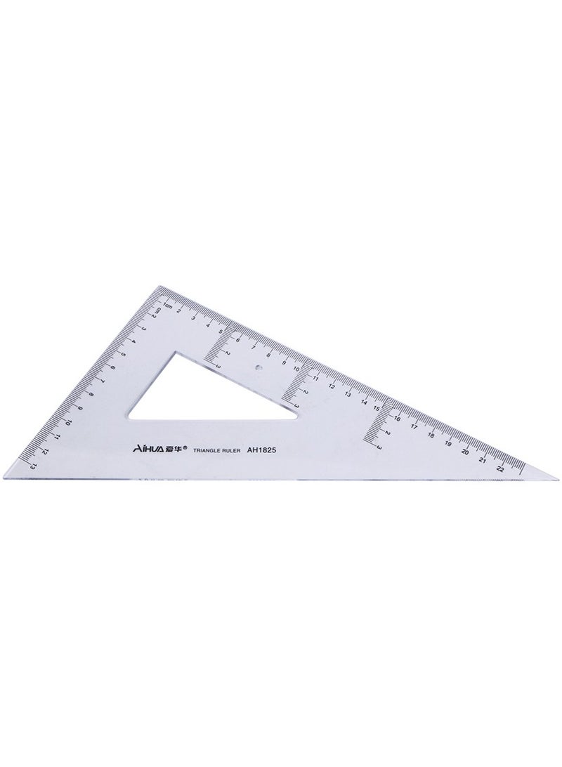 Aihua AH1825 ,Triangle Set of 2pcs For Math Materials , 25cm - Image 3