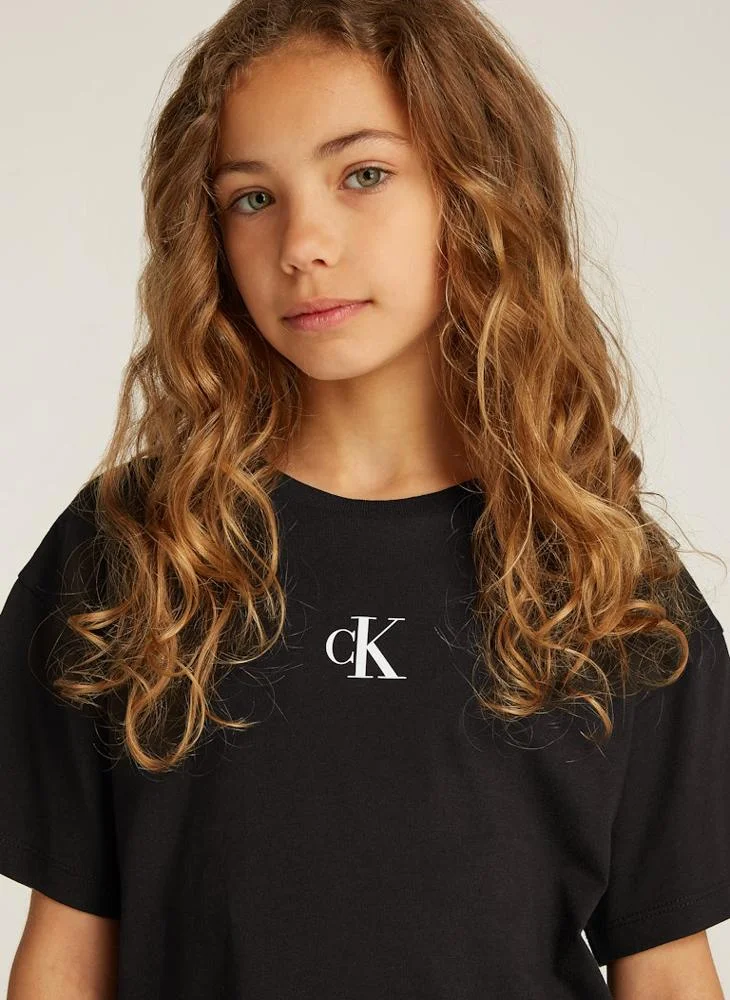Calvin Klein Jeans Youth Logo Boxy T-Shirt