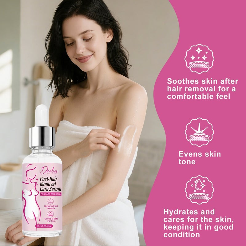 Danliss Post-Hair Removal Repair Essence 30ml, Herbal Hair-Inhibiting and Soothing Essence for Face and Body - Image 3