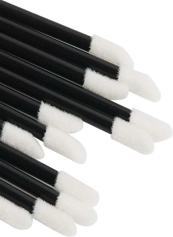 Ruby Face RUBYFACE Lip Brush, Lips Applicator/Disposable Makeup Lip Brushes, Lips Wands Lip Brush Applicator Lipstick Brush Lip Gloss Applicator Mascara Brush Makeup Tool, (BLACK, 12 - Pcs) - Image 4