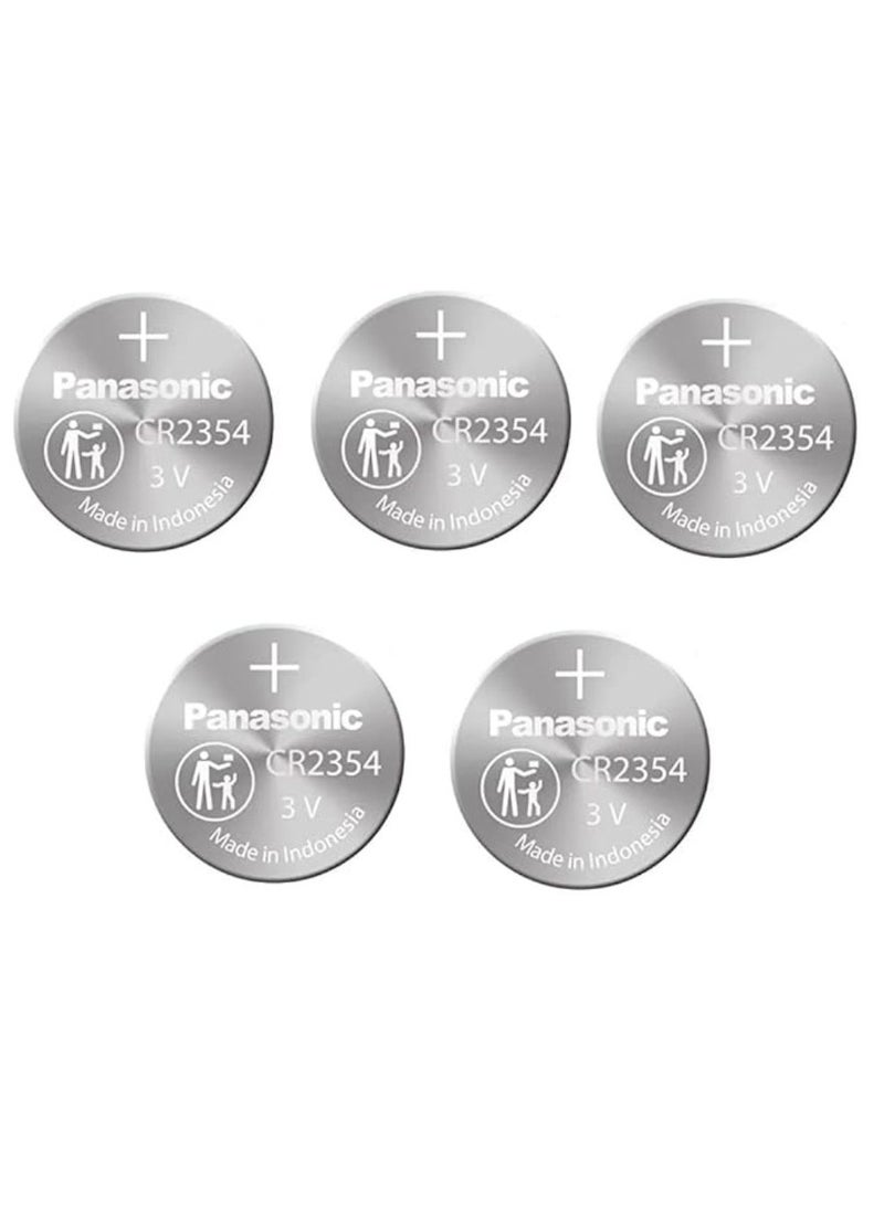 Panasonic CR2354 Lithium 3V Indonesia Batteries - 5 Pieces