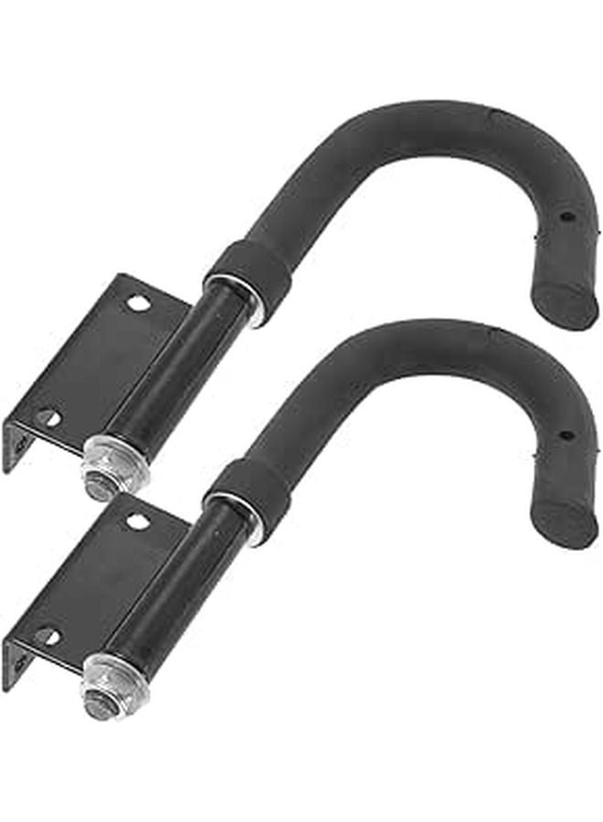 Heavy Duty Extension Ladder Roof Hooks 2pcs Set for Shed Wall Attic Outdoor Use - Image 1
