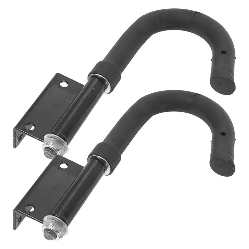 Heavy Duty Extension Ladder Roof Hooks 2pcs Set for Shed Wall Attic Outdoor Use - Image 2