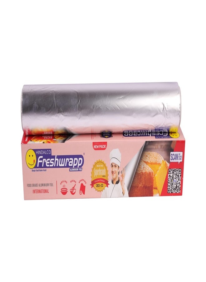 Freshwrapp Hindalco Freshwrapp International Aluminium Foil 1 Kilo Gram Net, 18 microns |Food Packing, Wrapping , Storing , Serving and Cooking (Baking , Grilling , Roasting, Freezing) - Image 5