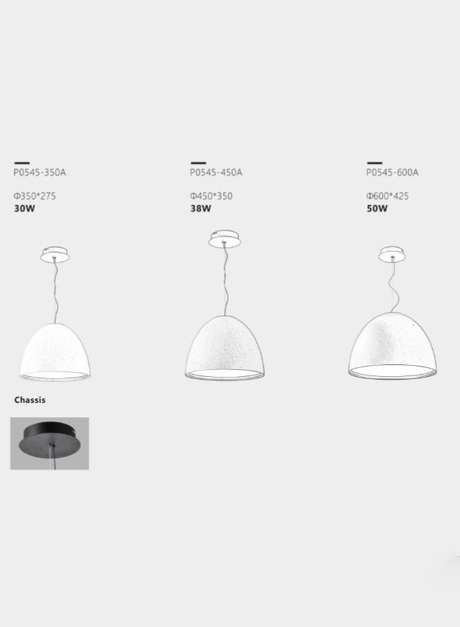 ٍSiera Light Fritz Dom pendant lighting in terra orange size 60 cm warm light 85 watt P0545  - Image 5