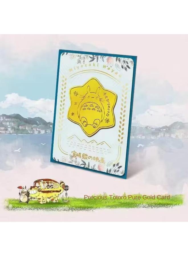 Bluejw CK CARD Miyazaki Collection Card Card Blind Box Colorful Window Card SR Spelling Card Shake Voice Live Dismantling 1 - Image 5