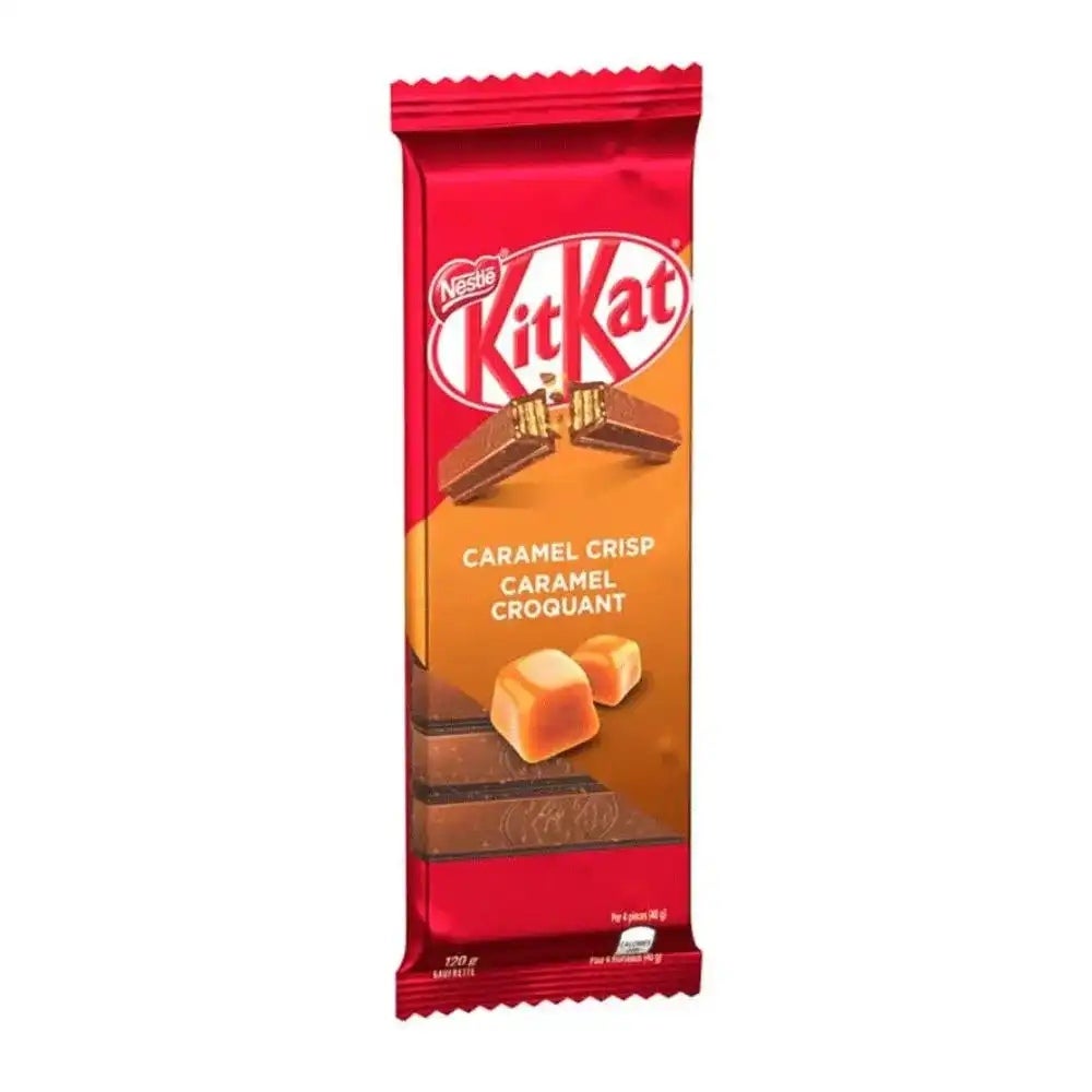 Nestle Kitkat Caramel Crisp Wafer Bar- 120gms