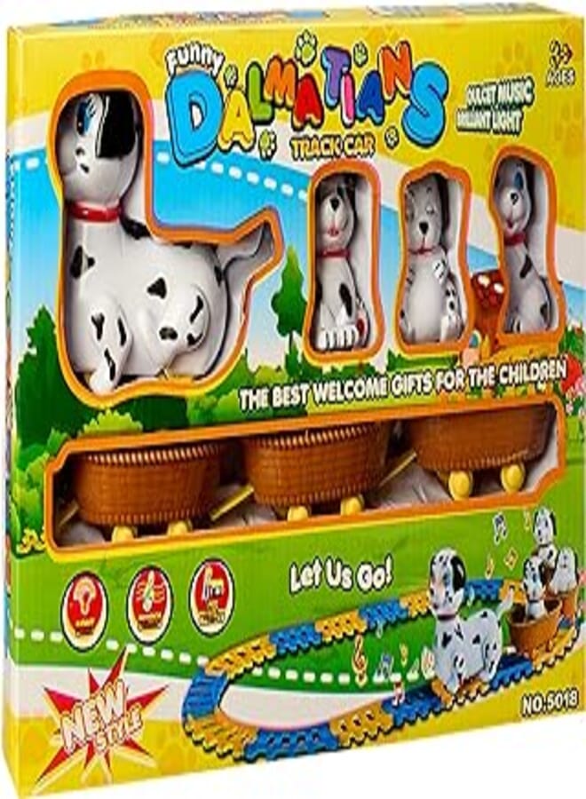 Polka Dot Puppy Train