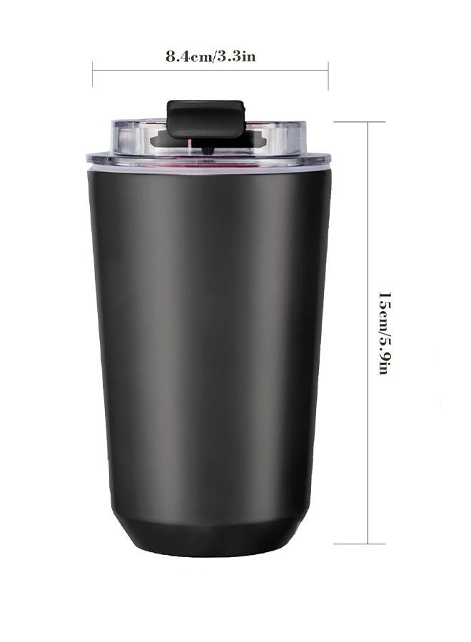 380 ml Insulated Travel Coffee Mug with Temperature Display, 304Stainless Steel Vacuum Coffee Cup, Leakproof Tumbler Thermal Mug  - Image 5