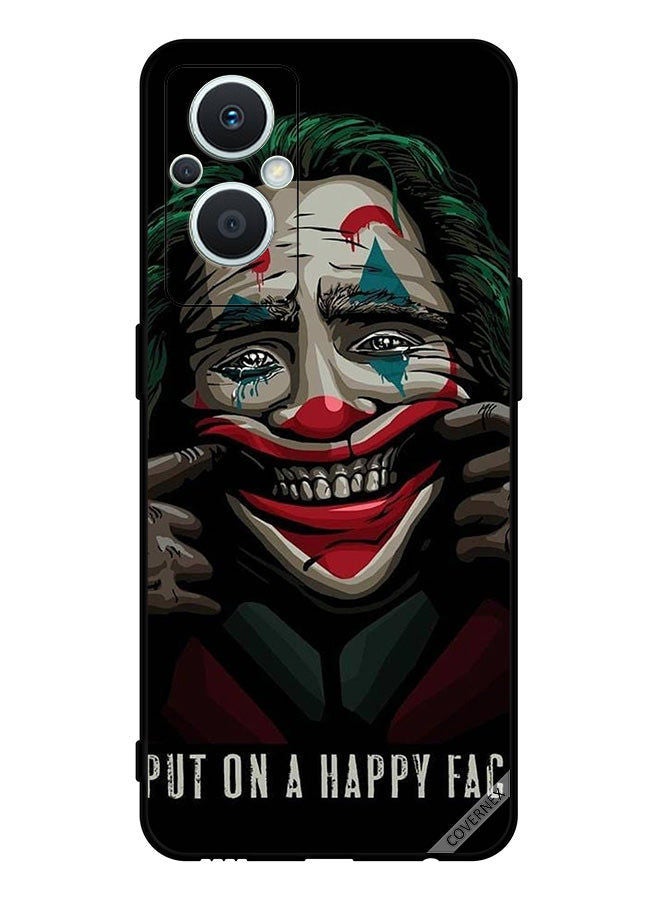 Covernex Protective Case Cover For Oppo Reno 7 Z 5G Put On A Happy Face - Image 1