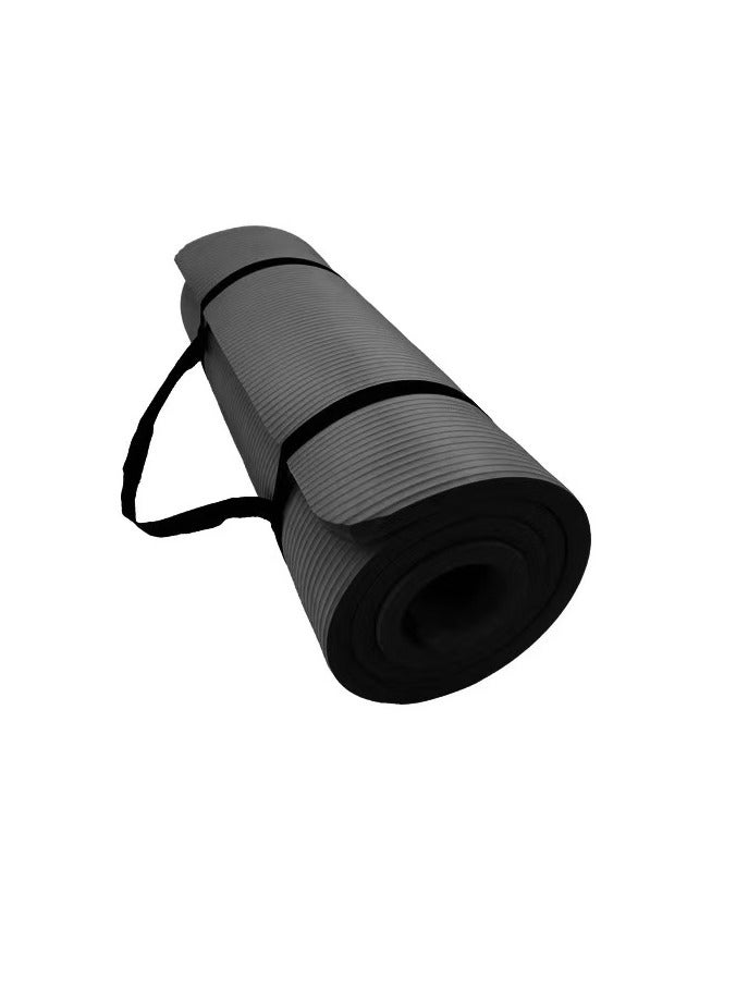 Extra Thick Yoga Mat 1CM Black