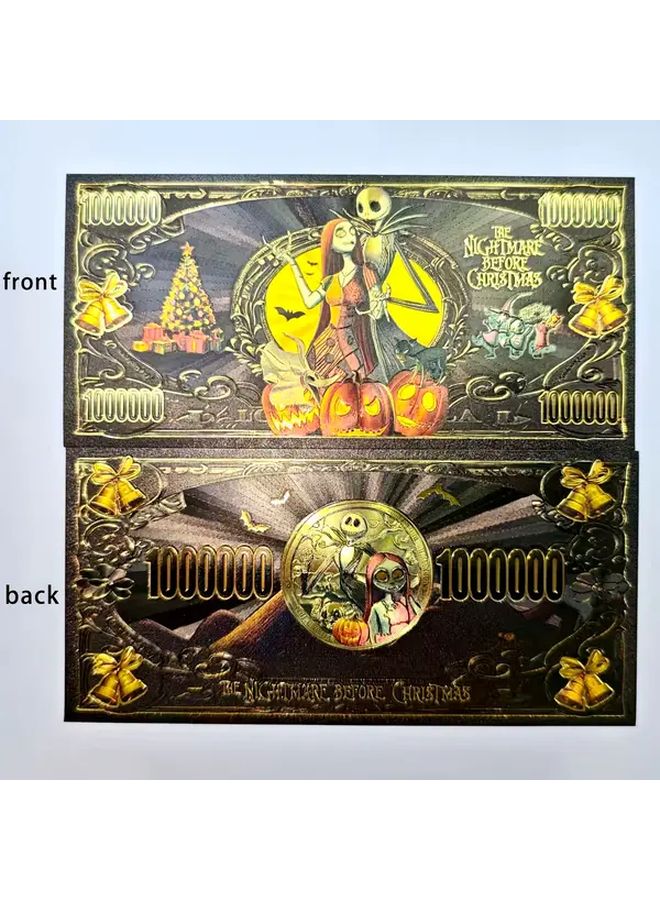 تذاكر جمعية جاك سكلينغتون من فيلم "كابوس قبل عيد الميلاد" طراز 2 - مقتنيات أفلام - Image 1