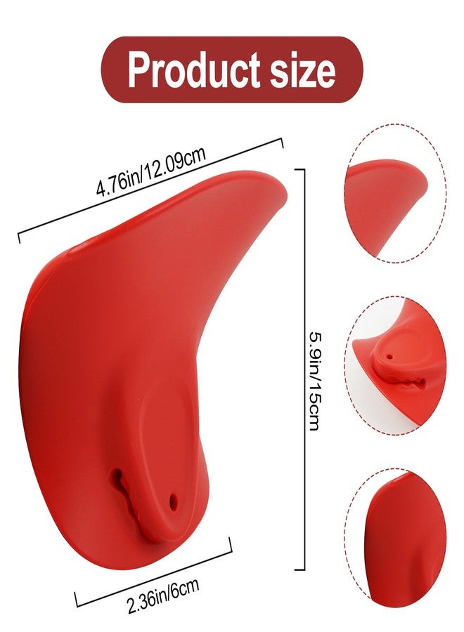 OGNWFUNK Flour Funnel for KitchenAid Mixer - Easy-Clean Silicone Flour Funnel, Anti-Splash Pour Guard Compatible with KitchenAid Tilt-Head Mixers, Universal Fit for Most Stand Mixers, No-Mess Baking Tool,Black - Image 3