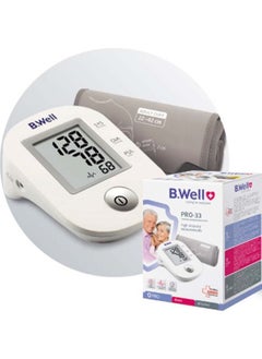 B.Well Swiss PRO-33 Automatic Blood Pressure Monitor 22cm - 32cm Size Medium Cuff  - Image 1