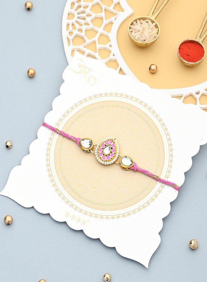 DORE® Rakhi Set For Brother Single Rakhi For Brother - Image 2