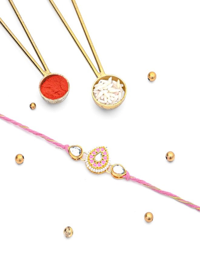 DORE® Rakhi Set For Brother Single Rakhi For Brother - Image 1