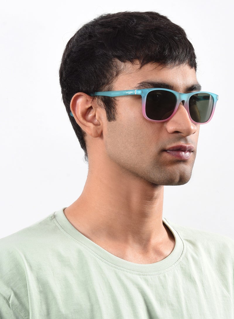 Woggles Polarized Square Sunglasses|100% UV Protection|Men & Women - Image 3