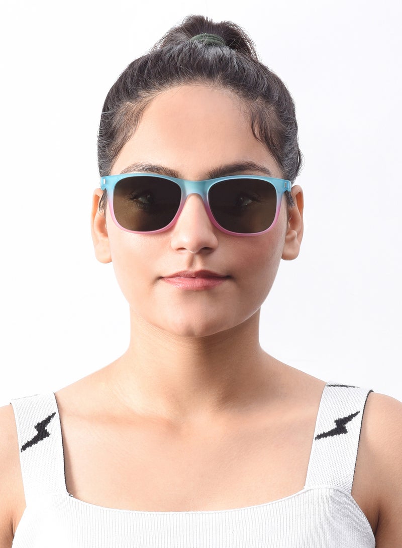 Woggles Polarized Square Sunglasses|100% UV Protection|Men & Women - Image 1