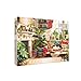 LOJETON Cat Cozy Puzzles 1000 Piece Jigsaw Puzzle for Adults Puppy Kitten Plants Jigsaw Puzzles with Letters on Back Impossible Challenging Hard Colorful Modern Art Puzzles Home Decor 275 x 197 Inch - Image 4