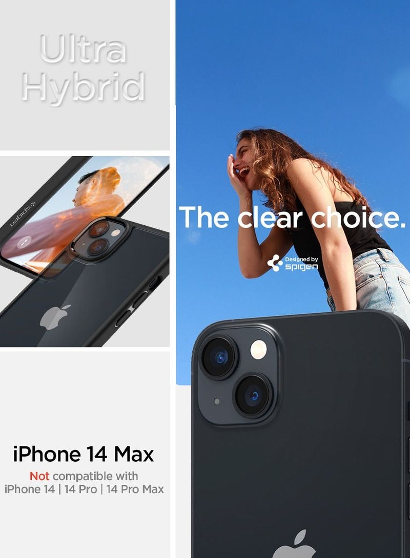Spigen Ultra Hybrid iPhone 14 Plus Case Cover - Matte Black - Image 2