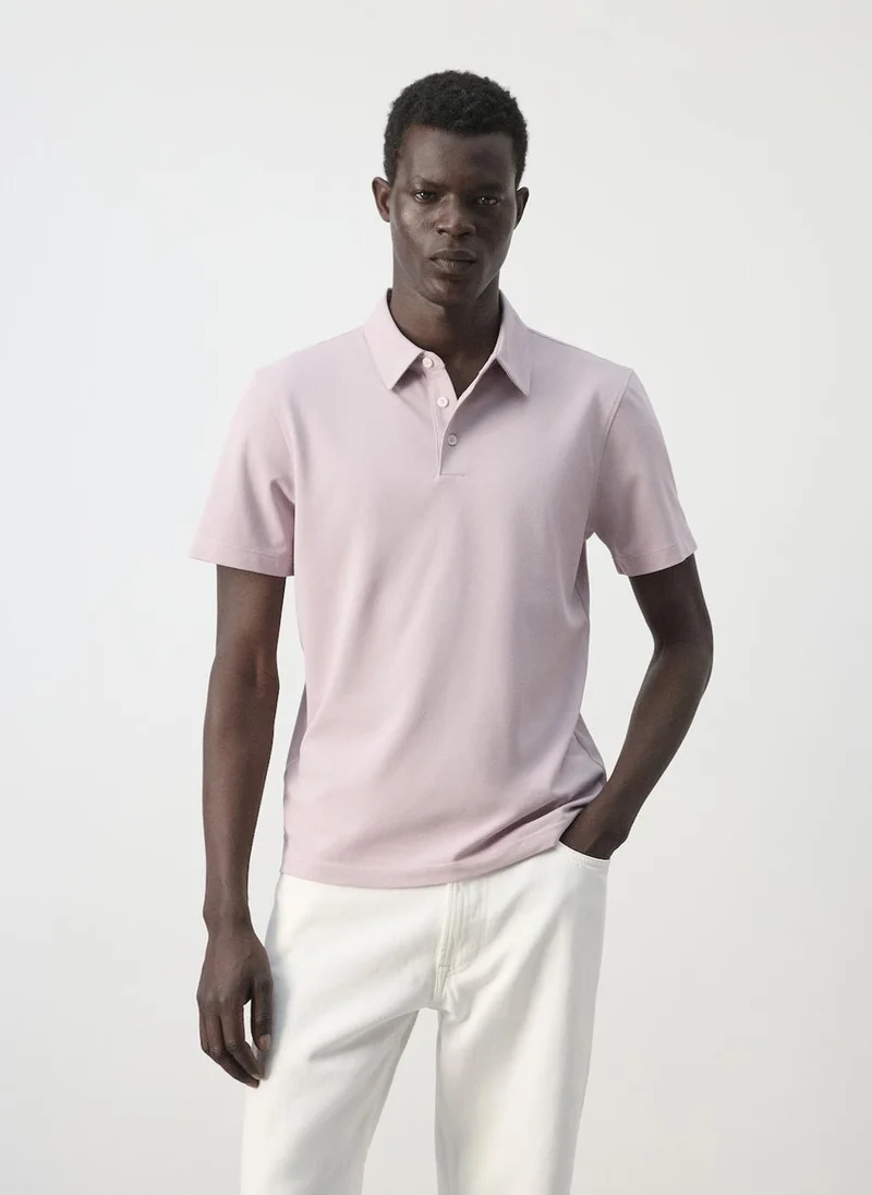 Slim-Fit Cotton-Piqué Polo Shirt