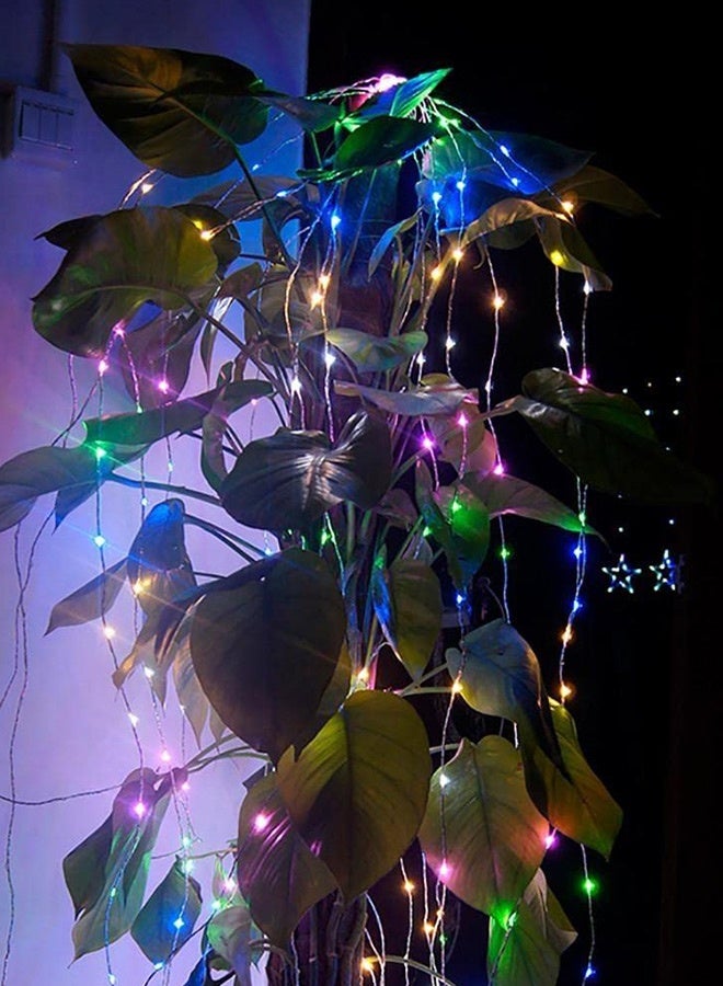 Tersely Fairy Christmas Diwali Ramadan Lights Battery Operated,10M/33ft/100LED Colourful String Light,Waterproof Battery Case, Indoor Outdoor Lights for Xmas Tree Wedding,Halloween,Party,Garden Decoration(Colourful) - Image 5