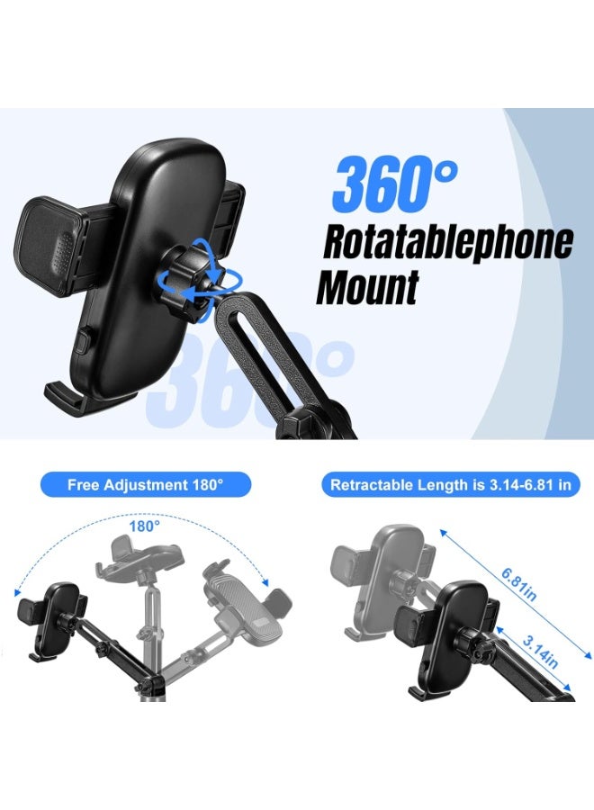 ايتي لايف حامل أكواب للسيارة - حامل أكواب عالمي 2 في 1 بقاعدة قابلة للتعديل، دوران 360 درجة، موسع حامل الهاتف متوافق مع معظم الهواتف الذكية وزجاجات المشروبات - Image 5