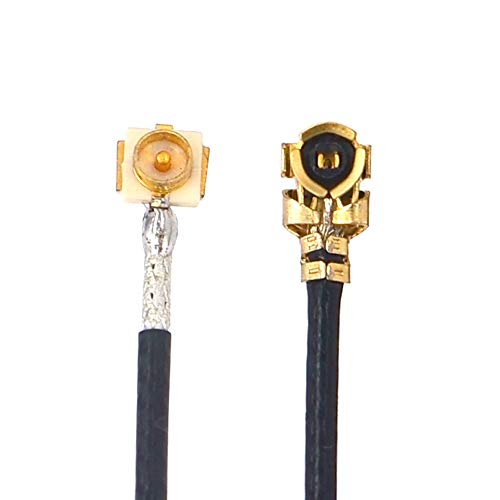 onelinkmore U.FL Cable IPX U.FL Male to IPX Female Pigtail Antenna WiFi Coaxial Low Loss Cable UFL/u.fl/IPX RF Coaxial Extension Cord 23 inch Pack of 2 - Image 1
