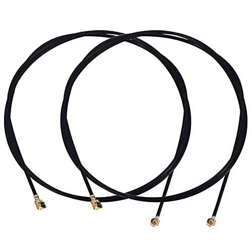 onelinkmore U.FL Cable IPX U.FL Male to IPX Female Pigtail Antenna WiFi Coaxial Low Loss Cable UFL/u.fl/IPX RF Coaxial Extension Cord 23 inch Pack of 2 - Image 3