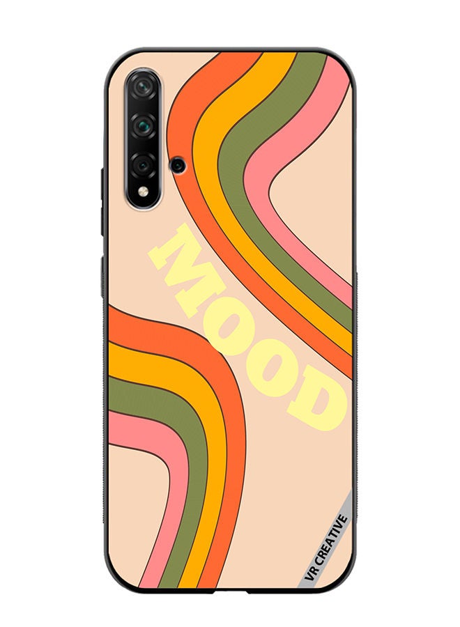 VR CREATIVE Protective Case Cover For Huawei Nova 5T Mood Design Multicolour - Image 1
