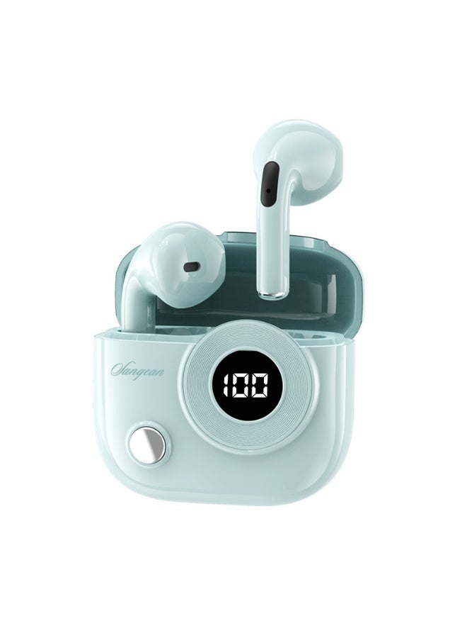 Wireless Earbuds Bluetooth 5.4 With ENC Mic, IPX5 Waterproof, 24H Playback and LED Display - Image 1