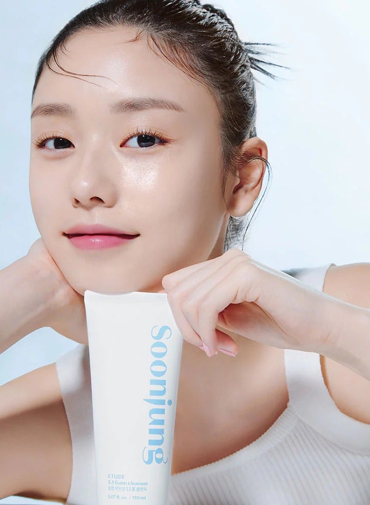 ETUDE CO.,LTD. ETUDE SoonJung 5.5 Foam Cleanser, 150ml - Image 3