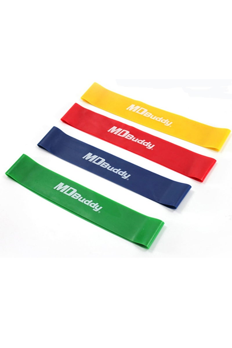 MDBuddy Resistance Bands Set - 4 Levels for All Fitness Needs - Image 1