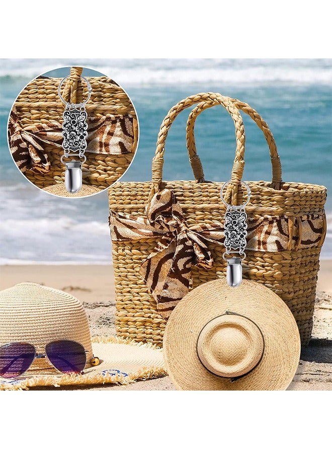 6Pcs Vintage Hat Clips, Metal Hat Clip for Travel on Bag Hat Holder for Bag Cap Clips for Hats for Men Women Luggage Outdoor Travel Accessory - Image 4