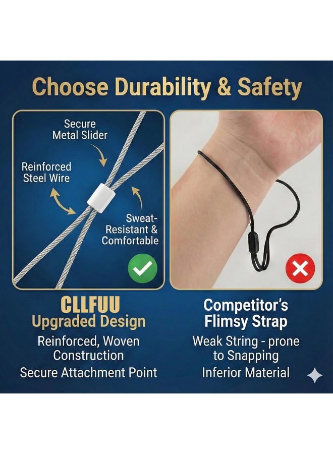 CLLFUU 2Pack Adjustable Wrist Straps Compatible with Meta Quest 3/3S. (2Pack) - Image 2
