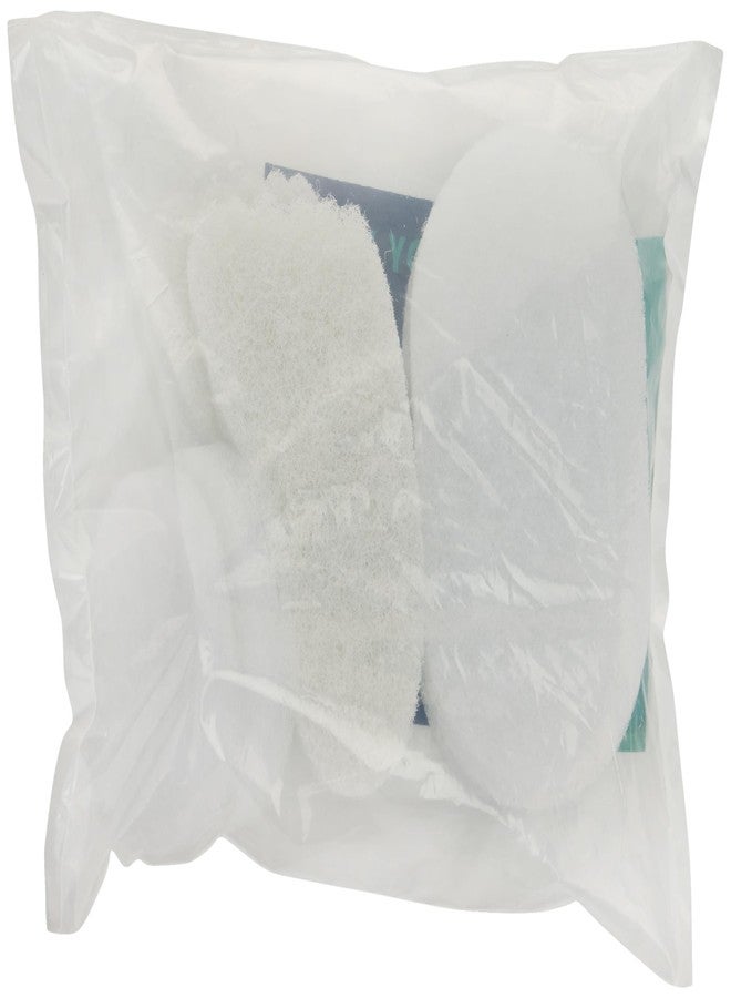 HartFelt Skin Care Bundle Includes 2 each Facial, 2 Body, & Foot Sponges for Exfoliating and Removing Dead Skin | Reusable Chemical-Free Sponges for Deep Cleansing | Made in USA - 6 Count - Image 1