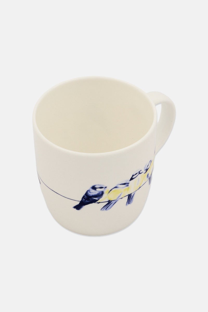 KitchenCraft Ceramic Graphic Print Mug 425 ml, Multicolor - Image 2