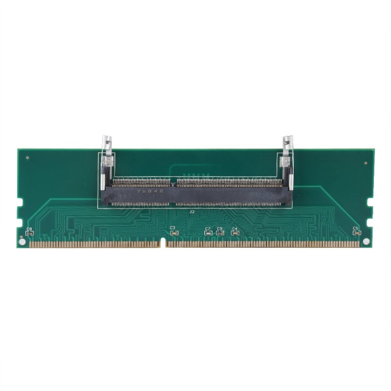 محول DDR3 لأجهزة الكمبيوتر المحمولة SO-DIMM إلى بطاقة تحويل DIMM لأجهزة الكمبيوتر المكتبية - وحدة نقل الذاكرة لإعادة استخدام ذاكرة DDR3 للكمبيوتر المحمول في أجهزة الكمبيوتر المكتبية - متينة لاختبار الذاكرة - Image 1